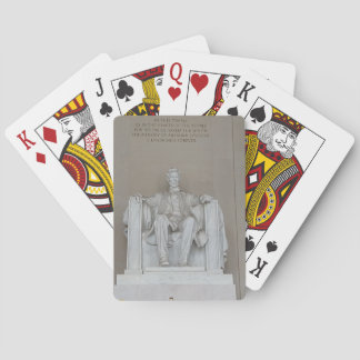 Washington D.C. Lincoln Memorial Playing Cards Pokerkaarten