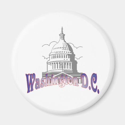 Washington D.C. Magnet Magneet (Voorkant)