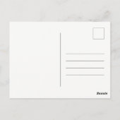 Washington D.C. Metro Subway Map Briefkaart (Achterkant)