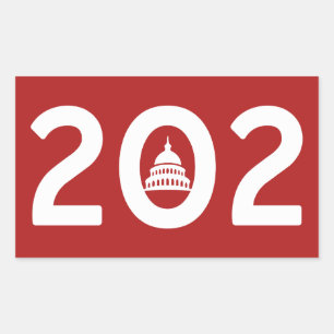 Washington D.C. Pride Rechthoekige Sticker