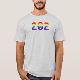 Washington D.C. Rainbow Pride T-shirt