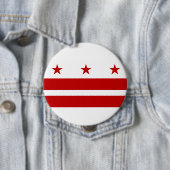 Washington D.C. Ronde Button 4,0 Cm (In situ)