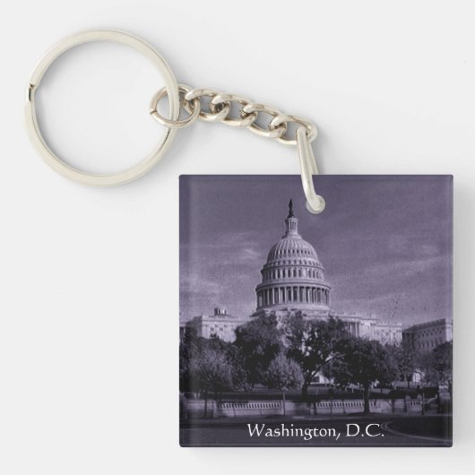 Washington, D.C. Sleutelhanger (Voorkant)