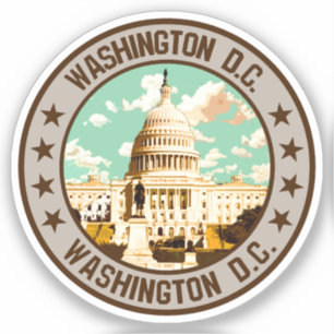 Washington D.C. Sticker