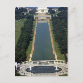 Washington D.C. - Uitzicht van het Washington Monu Briefkaart