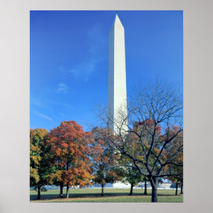 WASHINGTON, D.C. VS. Het Washington Monument verri Poster