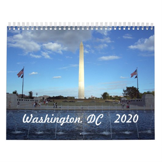 Washington, DC - Agenda 2020 Kalender (Hoes)