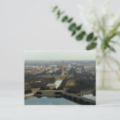 Washington DC-antennefoto Briefkaart (Staand voorkant)