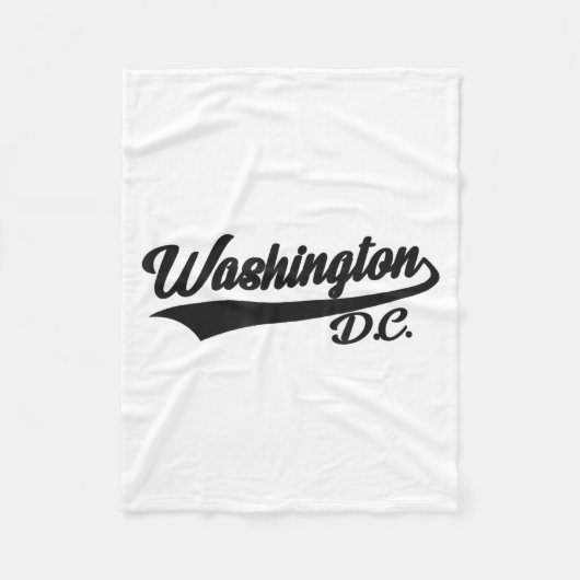 Washington Dc - Athletic_throwback Design - Clic Fleece Deken (Voorkant)