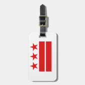 Washington DC-Bagagelabel Bagagelabel (Voorkant verticaal)