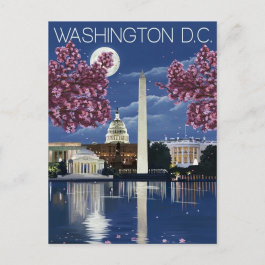Washington, DC Briefkaart (Voorkant)