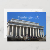 Washington DC Briefkaart (Voorkant / Achterkant)