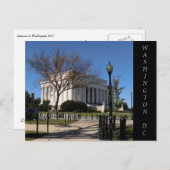 Washington DC-Briefkaart Briefkaart (Voorkant / Achterkant)