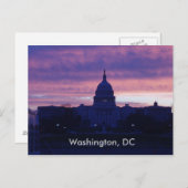Washington, DC-Briefkaart Briefkaart (Voorkant / Achterkant)