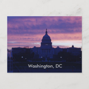 Washington, DC-Briefkaart Briefkaart