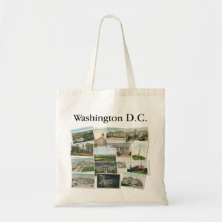 Washington DC:  Briefkaart Souvenir Tote Bag