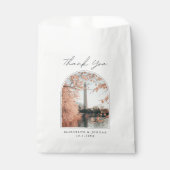 Washington DC Bruiloft Dank u Foto Favor Bag Bedankzakje (Voorkant)