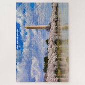 Washington DC. Capitale d'État. Puzzle (Vertical)