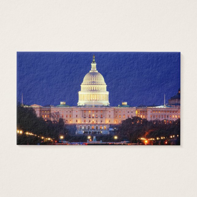 Washington DC Capitol américain à Dusk (Devant)