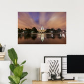 Washington DC, Capitol Building Poster (Thuiskantoor)