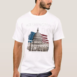 Washington DC Capitol Hill USA Souvenirs Gifts Man T-shirt