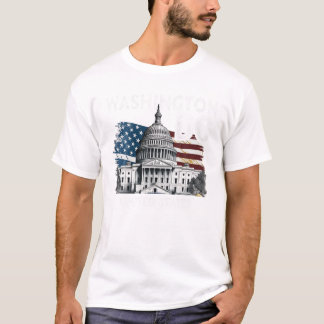 Washington DC Capitol Hill USA Souvenirs Gifts Man T-shirt