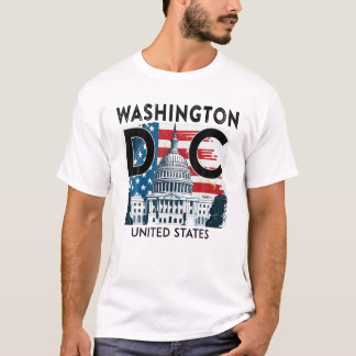 Washington DC Capitol Hill USA Souvenirs Gifts Man T-shirt