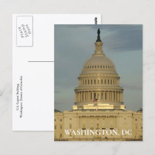 Washington DC Capitool Reisfoto Briefkaart