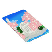 Washington DC Cherry Blossom Magnet Magneet (Rechterzijde)