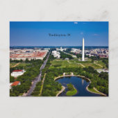 Washington DC-cityscape Briefkaart (Voorkant)