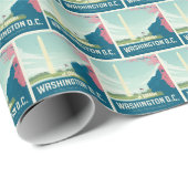 Washington DC | De hoofdstad van ons land Cadeaupapier (Rol Hoek)