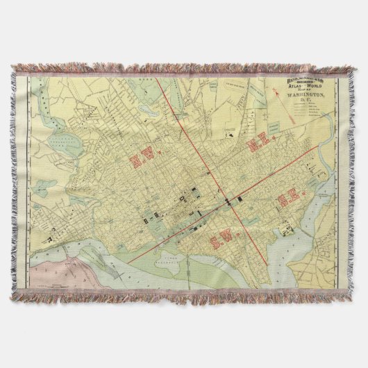 Washington, DC Deken (Voorkant)