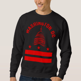 Washington DC Flag Love Capitol Hill Souvenir Trav Trui