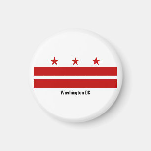 Washington DC Flag Magnet Magneet