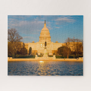 Washington DC. Hoofdstad. Legpuzzel