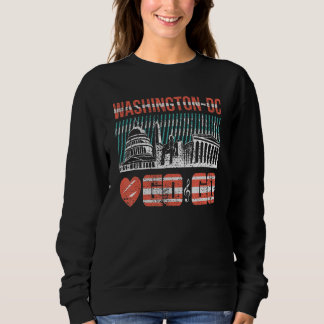 Washington DC I Love Go Music 3 Trui