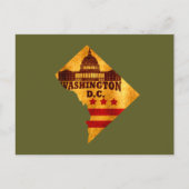 washington dc - kaart (Voorkant)