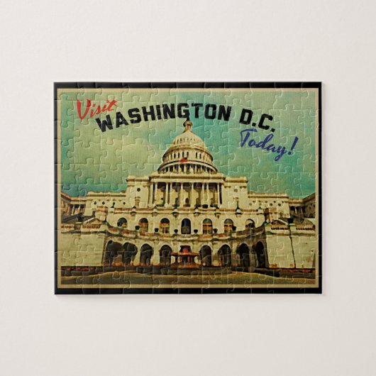 Washington DC Legpuzzel (Horizontaal)