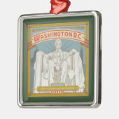 Washington DC | Lincoln Memorial Metalen Ornament (Links)