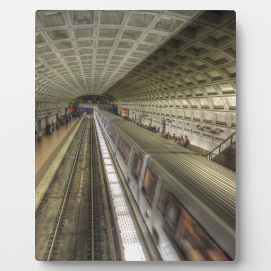 Washington DC-metrotreinstation Fotoplaat (Voorkant)