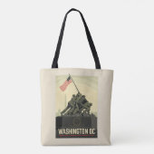 Washington, DC | Oorlogsmonument van het Korps Mar Draagtas (Achterkant)