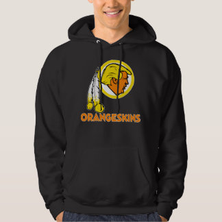 Washington DC Orangeskins Team Logo v1 Klassieke T Hoodie