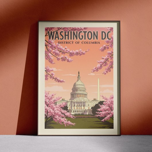  Washington DC Poster