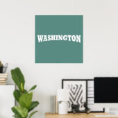 washington dc poster (Thuiskantoor)