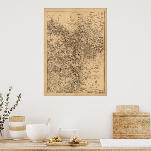 Washington DC Poster (Keuken)