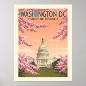  Washington DC Poster (Voorkant)