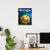 Washington DC poster (Thuiskantoor)