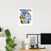 Washington DC poster (Thuiskantoor)