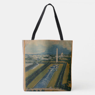 Washington DC-reisposter Draagtas