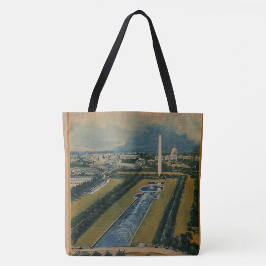 Washington DC-reisposter Draagtas (Voorkant)